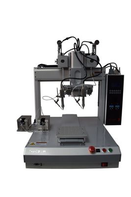 羅布特三軸雙頭自動焊錫機(jī) 電子產(chǎn)品自動化加工的革新力量